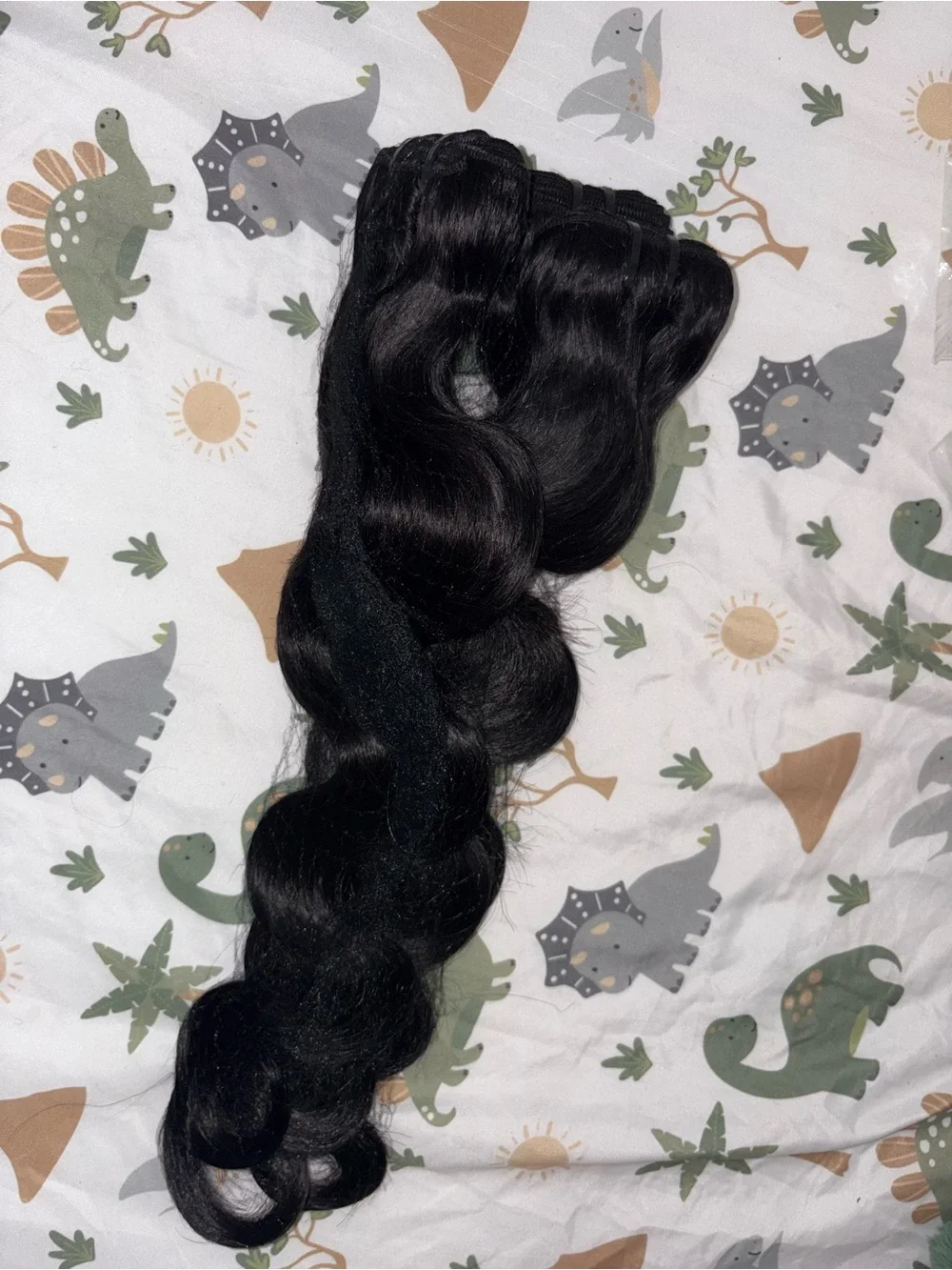 Amazon Black Body Wave Hair Extensions - 3 Pack